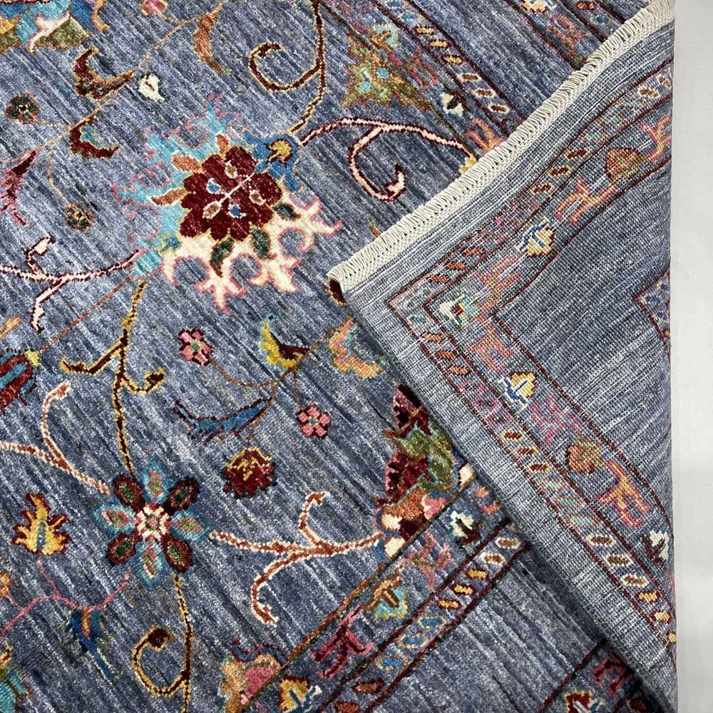 El Dokuma Afgan Sultani Yün Halı (175x250 cm) - Görsel 8