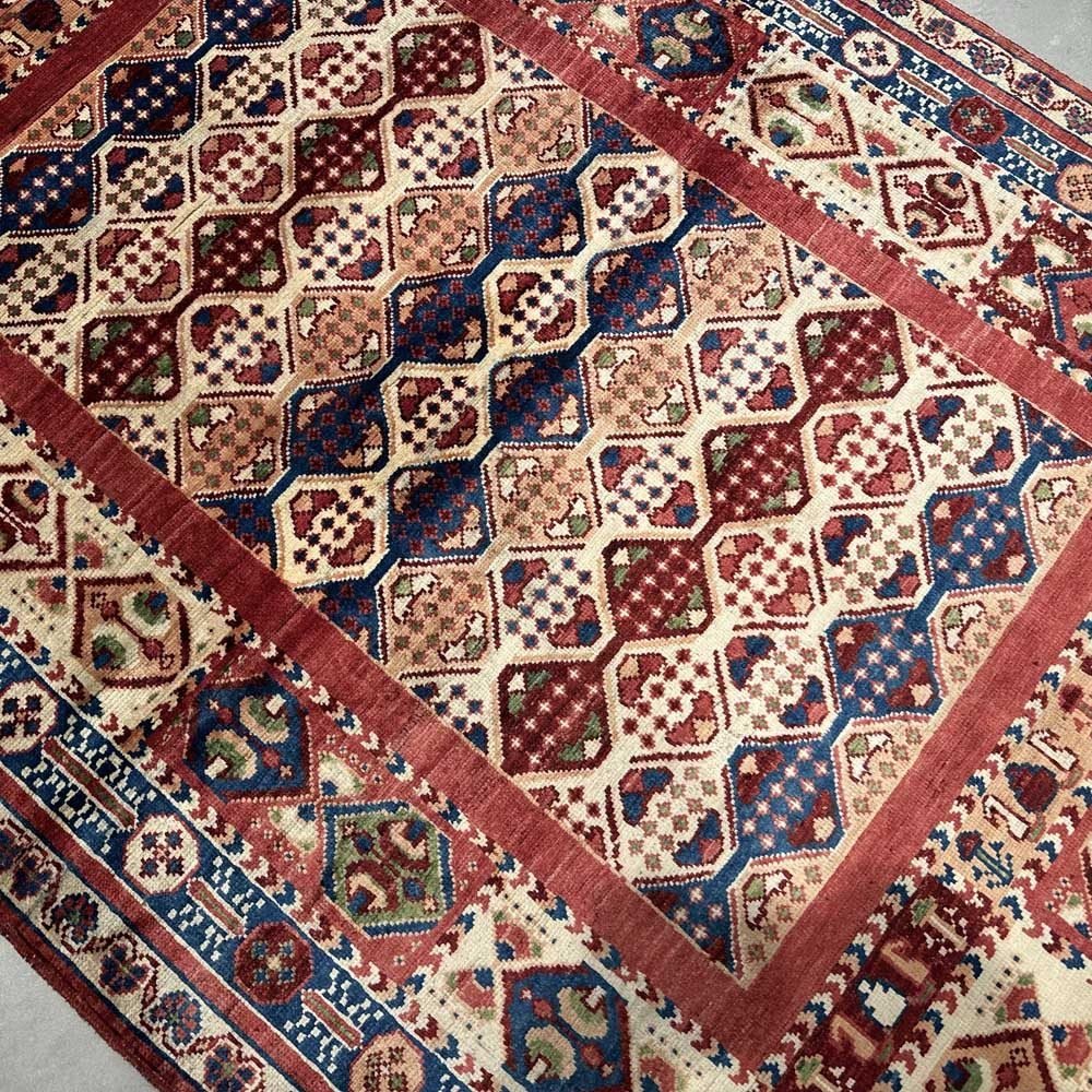 El Dokuma Afghan Geleneksel Yün Halı (120x185 cm) - Görsel 6