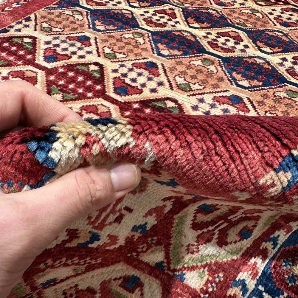 El Dokuma Afghan Geleneksel Yün Halı (120x185 cm) - Görsel 8