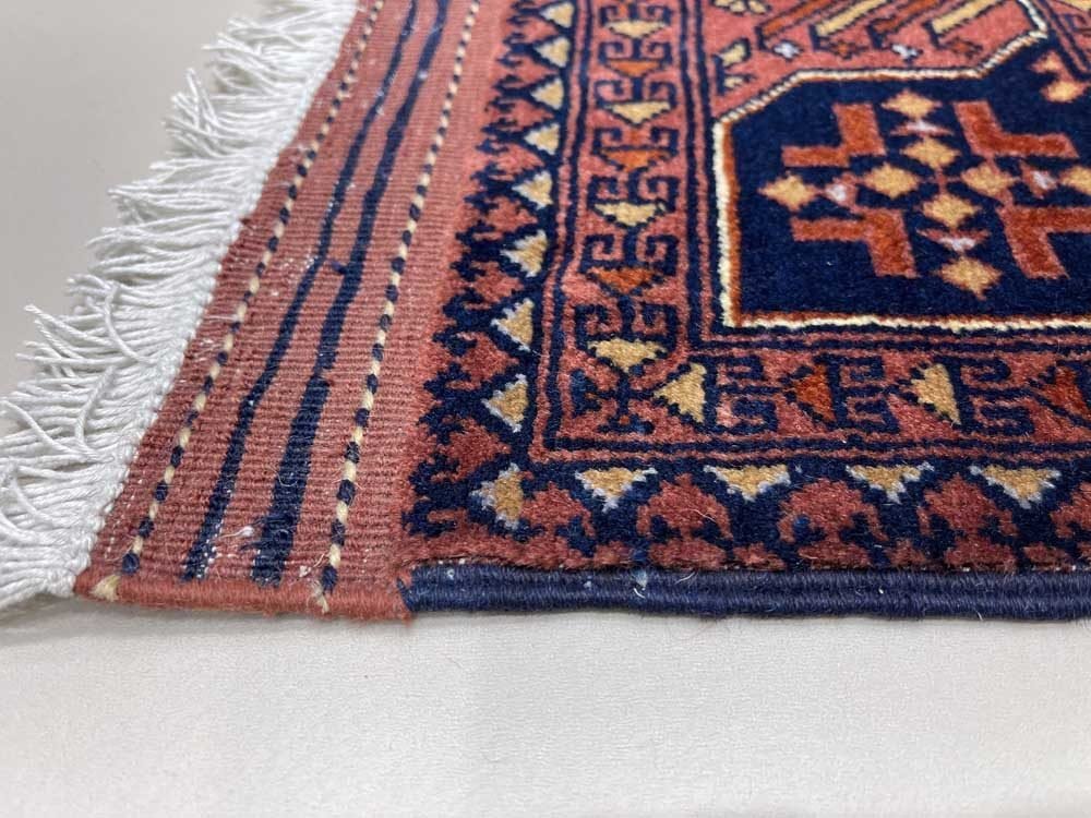El Dokuma Afgan Khal Muhammadi Yün Halı (170x235 cm) - Görsel 2
