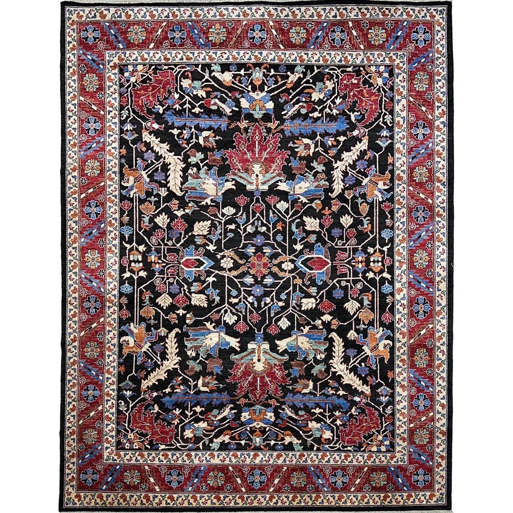 El Dokuma İran Heris Yün Halı (250x310 cm)