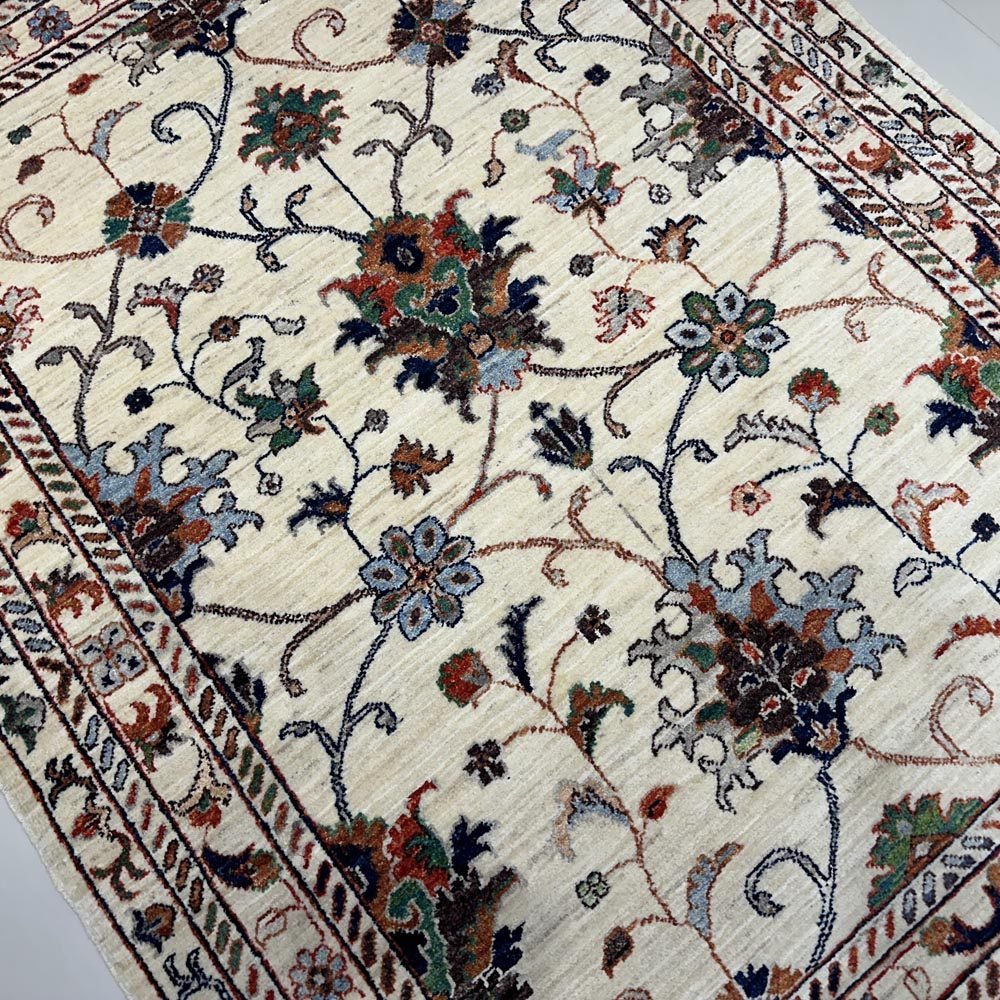 El Dokuma Afgan Sultani Yün Halı (130x170 cm) - Görsel 5