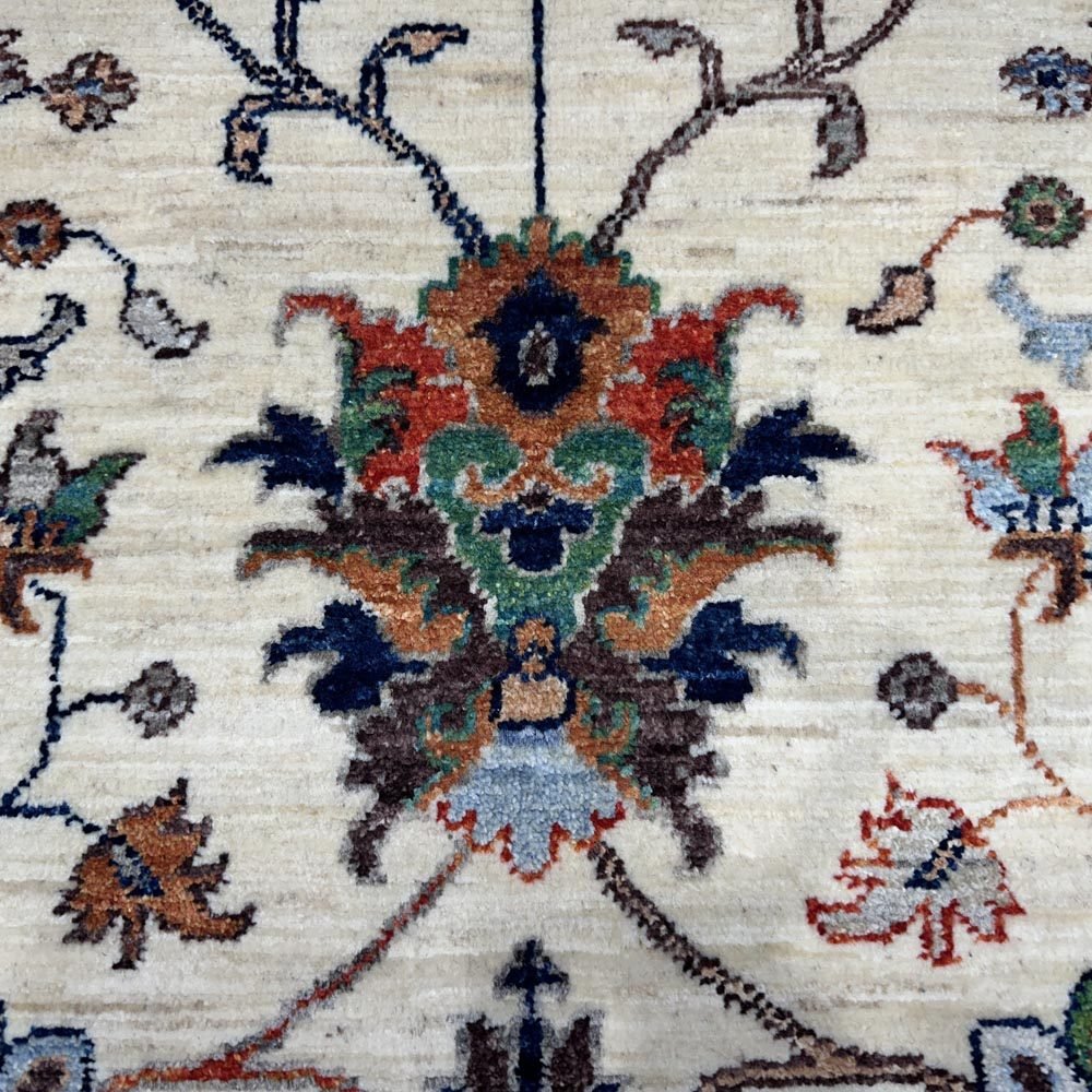 El Dokuma Afgan Sultani Yün Halı (130x170 cm) - Görsel 2