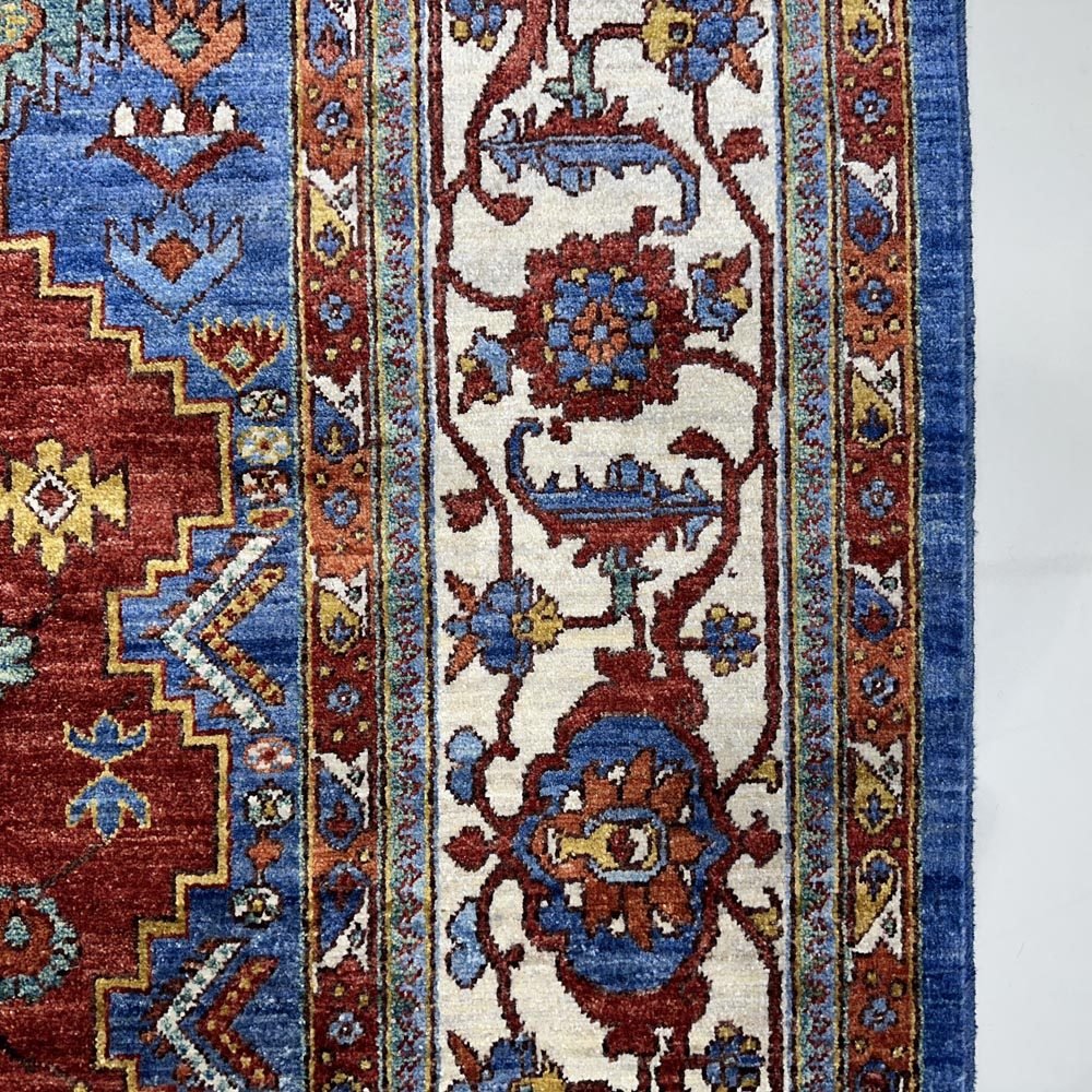 El Dokuma Sarapi İran Madalyon Yün Halı (240x300 cm) - Görsel 4