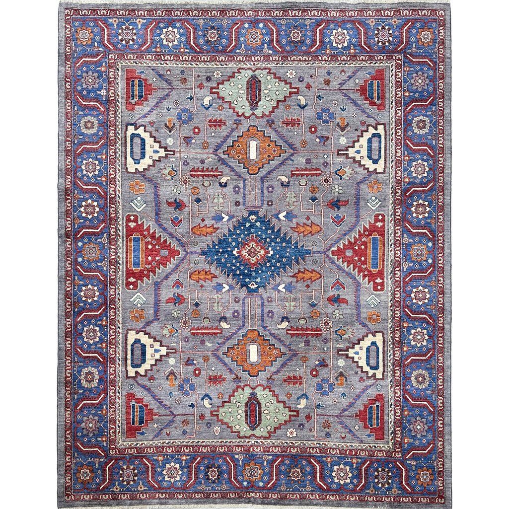 El Dokuma Uşak Natural Yün Halı (250x300 cm)