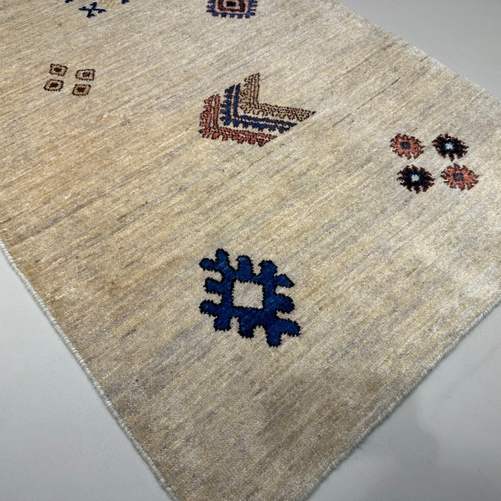 El Dokuma Modern Yün Yolluk Halı (80x290 cm) - Görsel 2