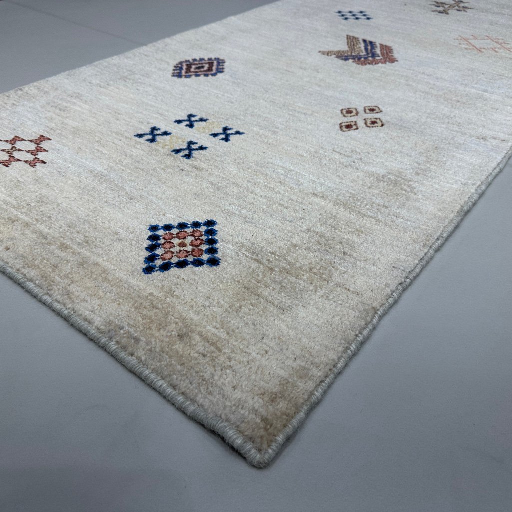 El Dokuma Modern Yün Yolluk Halı (80x290 cm) - Görsel 4