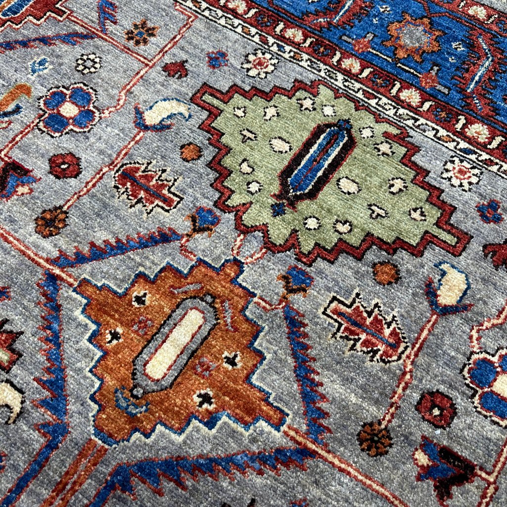 El Dokuma Uşak Natural Yün Halı (160x220 cm) - Görsel 4