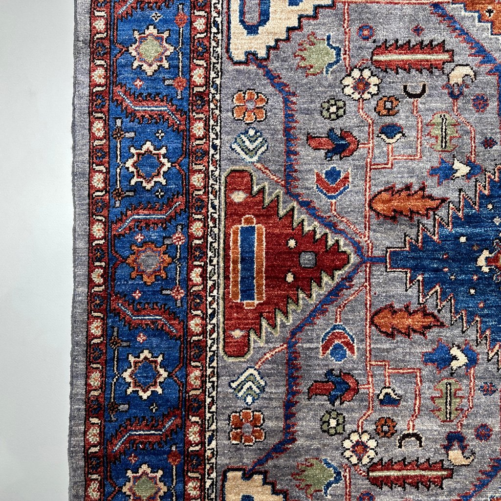 El Dokuma Uşak Natural Yün Halı (160x220 cm) - Görsel 2