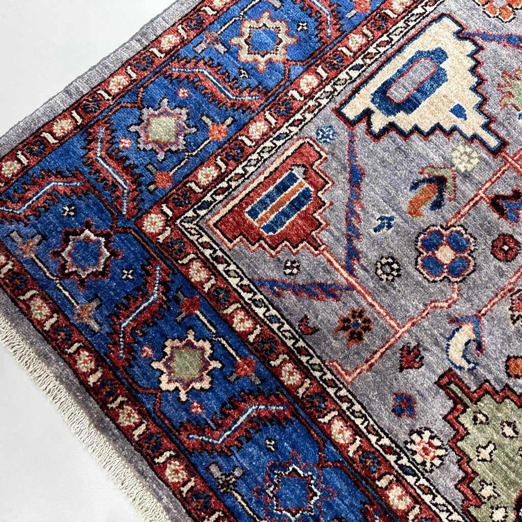 El Dokuma Uşak Natural Yün Halı (160x220 cm) - Görsel 8