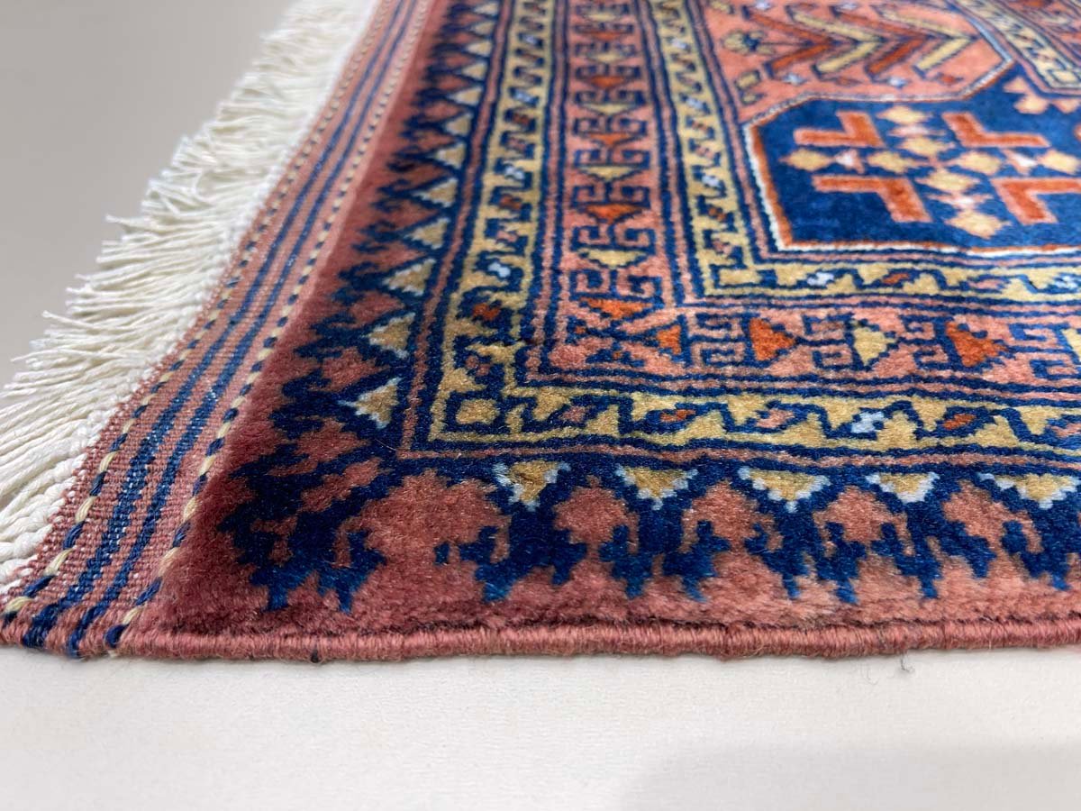 El Dokuma Afgan Khal Mohammadi Yün Halı (200x290 cm) - Görsel 3