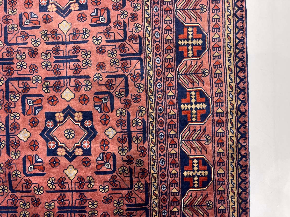 El Dokuma Afgan Khal Mohammadi Yün Halı (200x290 cm) - Görsel 9