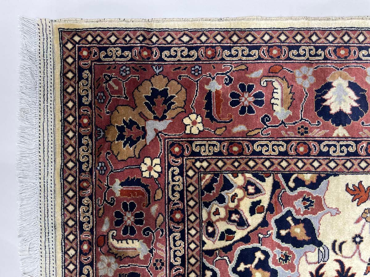 El Dokuma Afgan Bilicik İnce Dokuma Yün Halı (200x300 cm) - Görsel 8