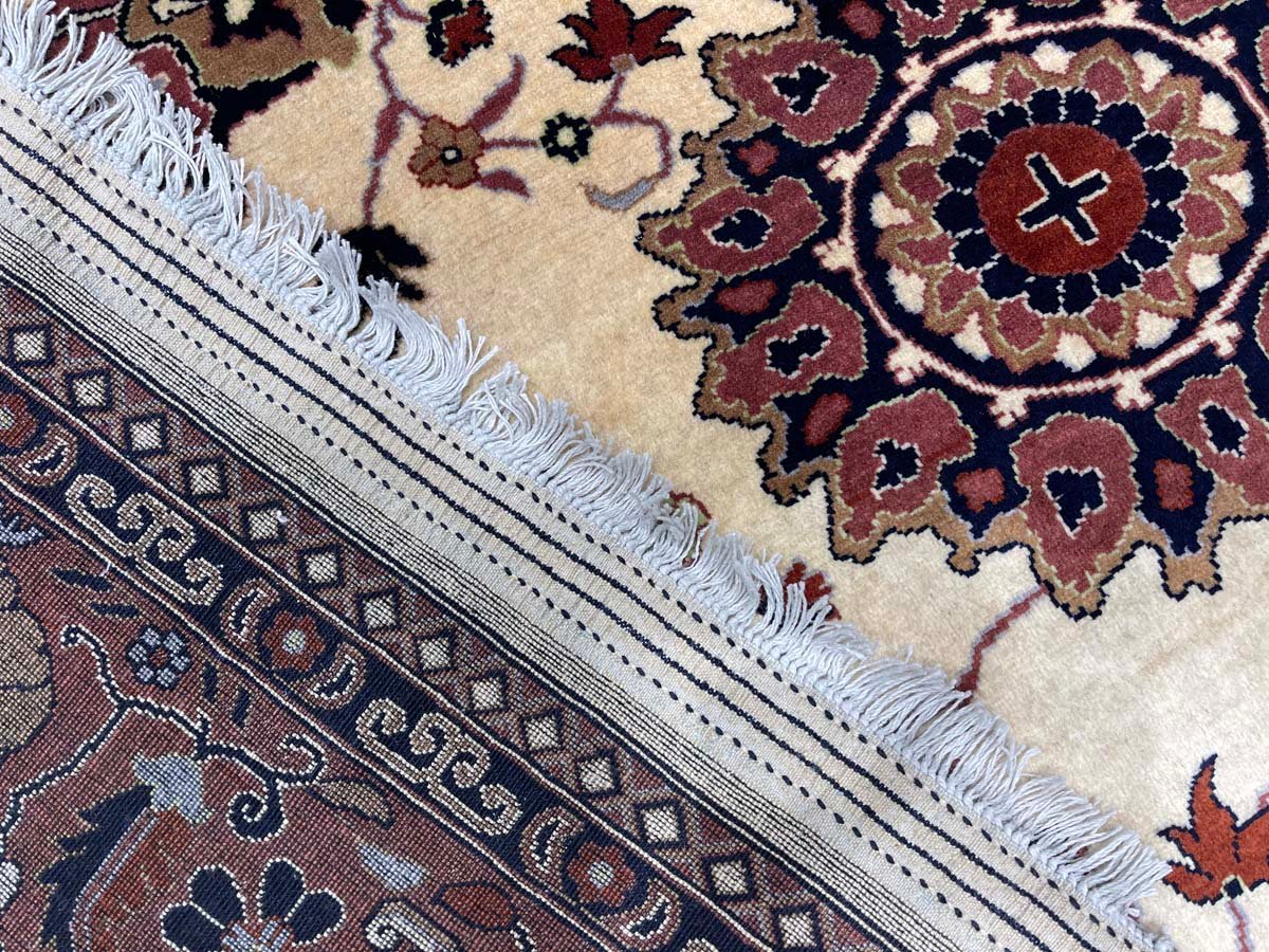 El Dokuma Afgan Bilicik İnce Dokuma Yün Halı (200x300 cm) - Görsel 4
