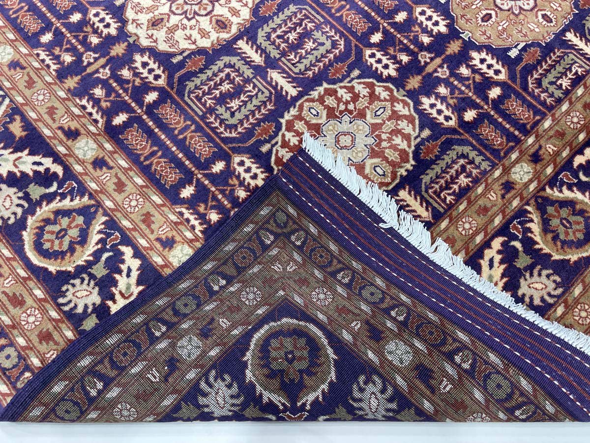 El Dokuma Afgan Bilicik İnce Dokuma Yün Halı (200x300 cm) - Görsel 5