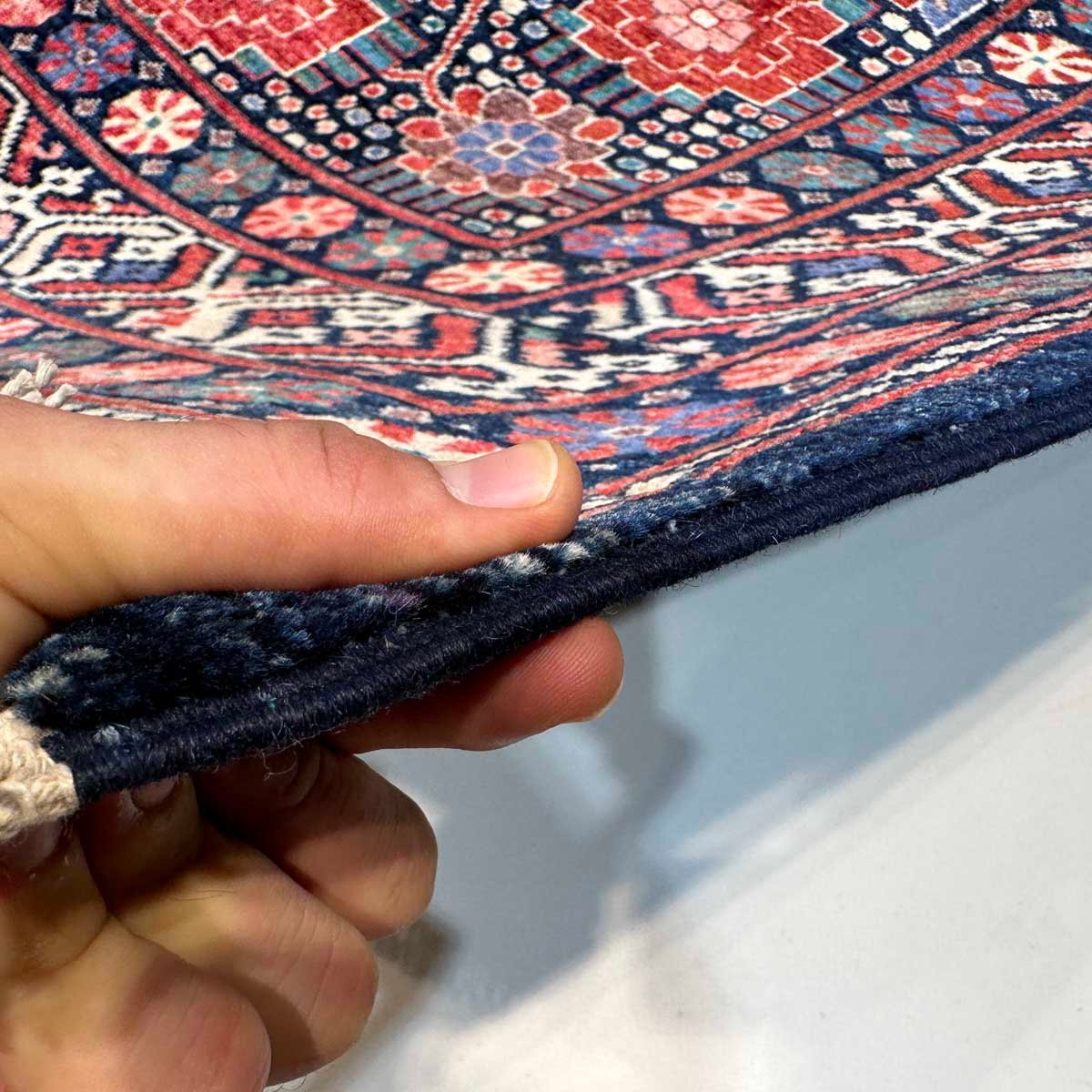 El Dokuma Afgan Kabile Yün Halı (245x300 cm) - Görsel 10