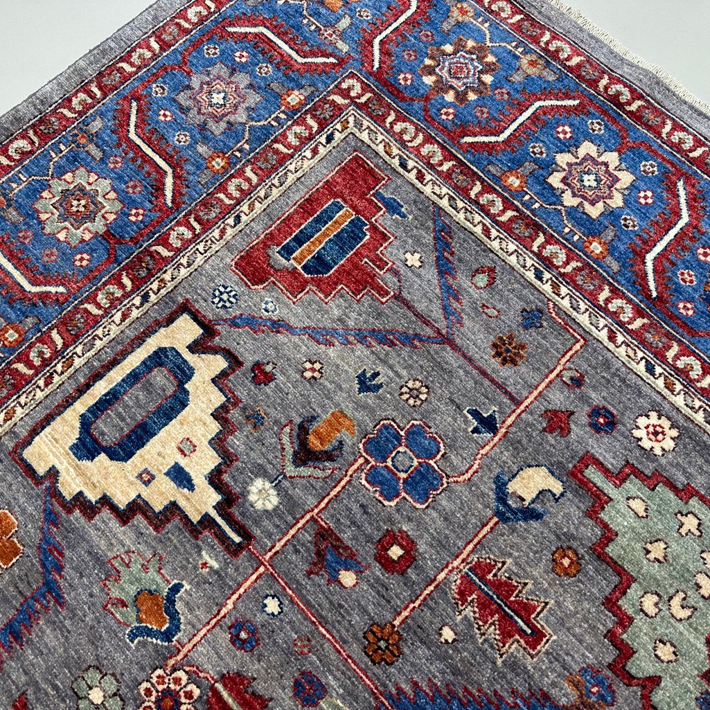 El Dokuma Uşak Natural Yün Halı (250x300 cm) - Görsel 3
