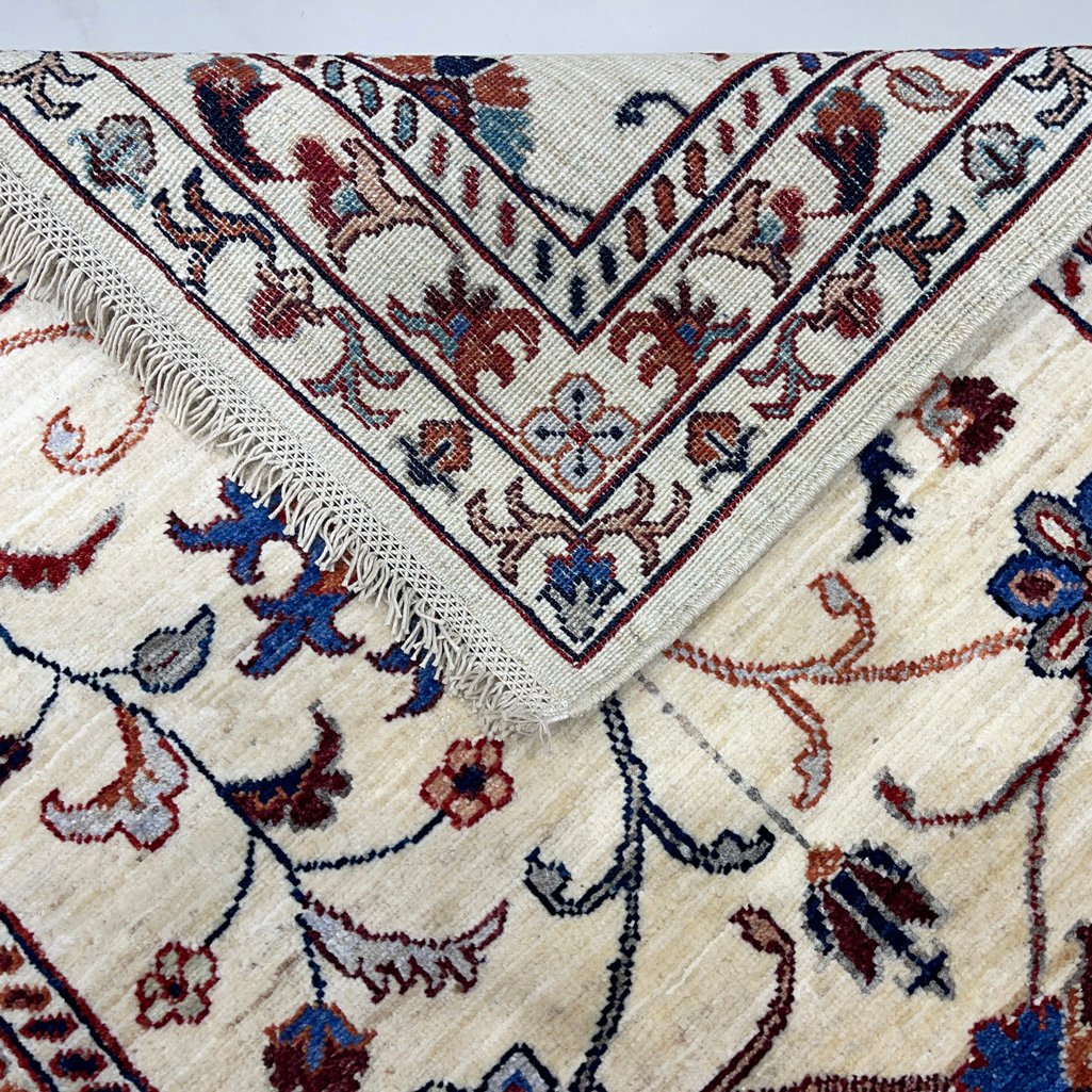 El Dokuma Afgan Sultani Yün Yolluk Halı (95x200 cm) - Görsel 5