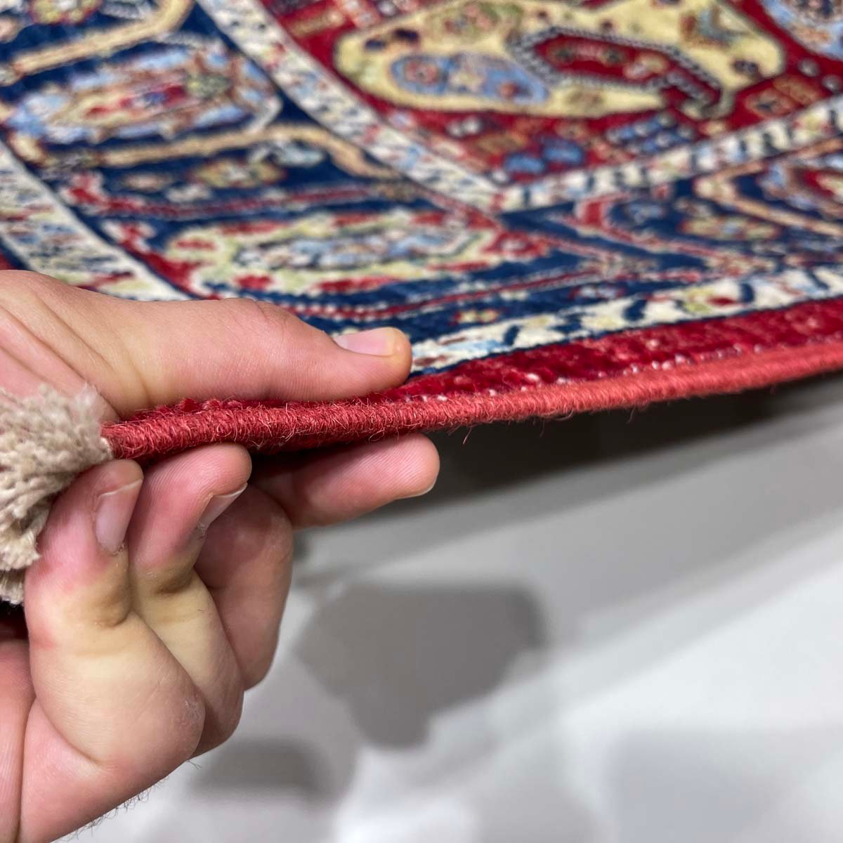 El Dokuma Afgan Kabile Yün Halı (150x260 cm) - Görsel 9