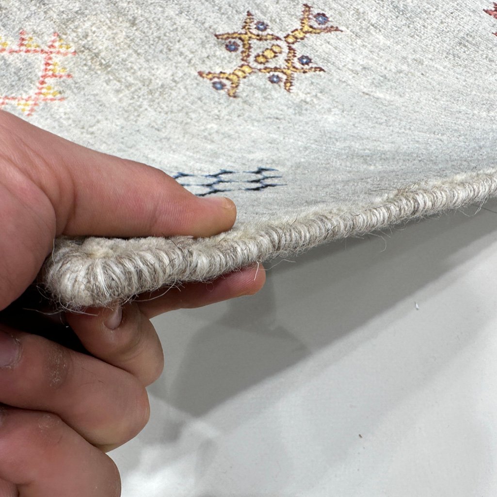 El Dokuma Modern Yün Yolluk Halı (65x175 cm) - Görsel 4