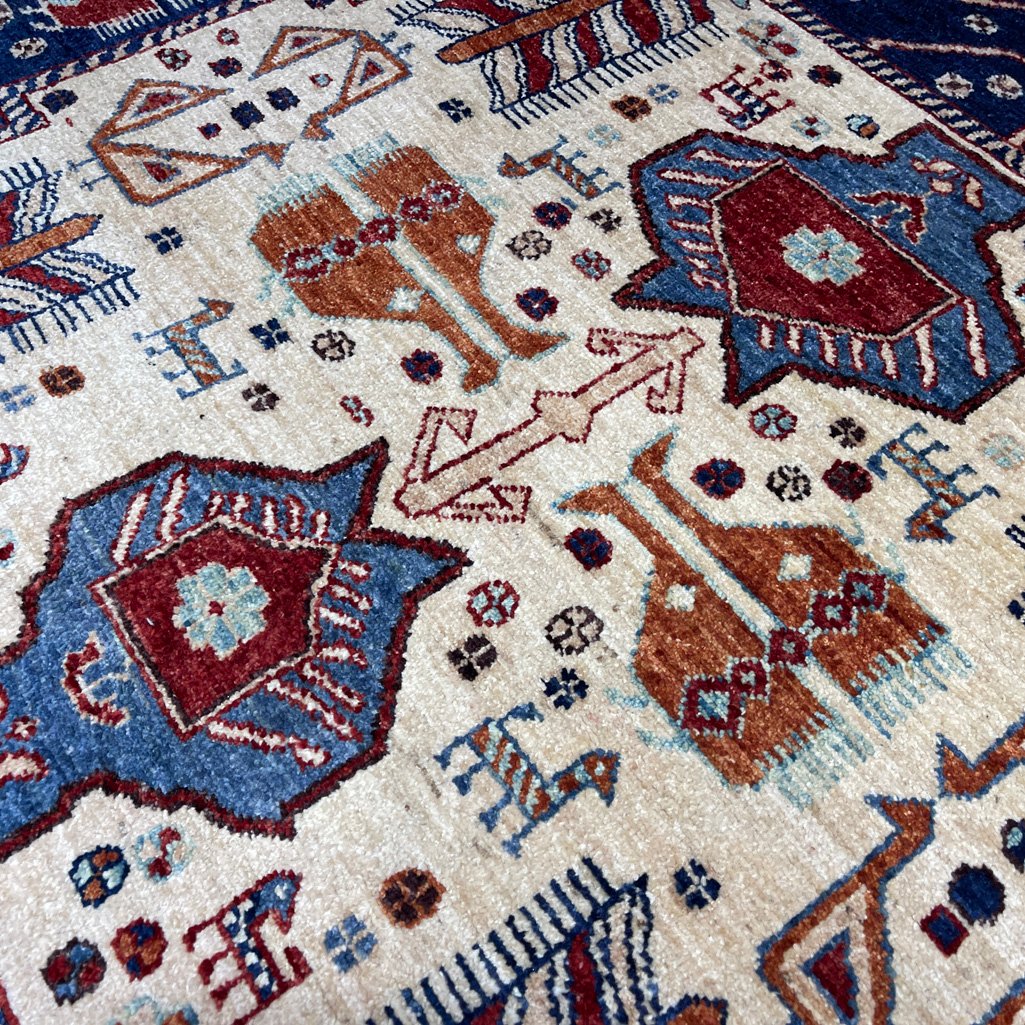 El Dokuma İran Sarapi Yün Halı (270x360 cm) - Görsel 3