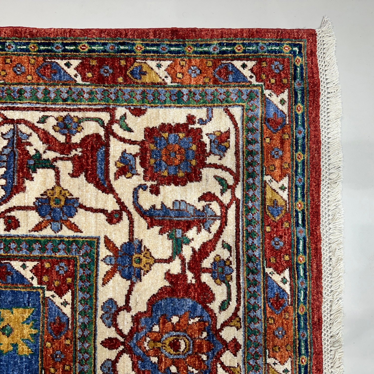 El Dokuma Sarapi İran Madalyon Yün Halı (280x390 cm) - Görsel 5