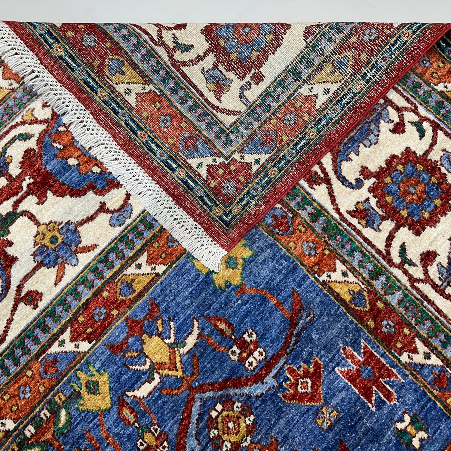 El Dokuma Sarapi İran Madalyon Yün Halı (280x390 cm) - Görsel 6