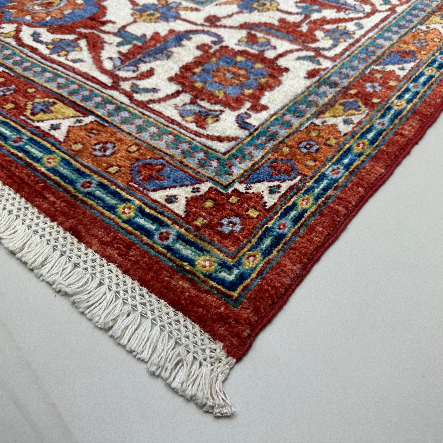 El Dokuma Sarapi İran Madalyon Yün Halı (280x390 cm) - Görsel 9