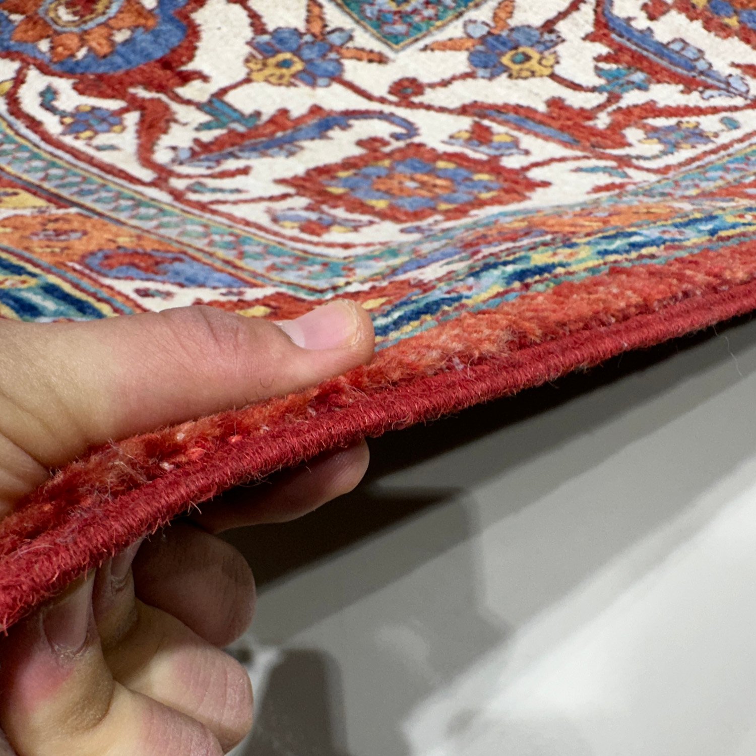 El Dokuma Sarapi İran Madalyon Yün Halı (280x390 cm) - Görsel 10