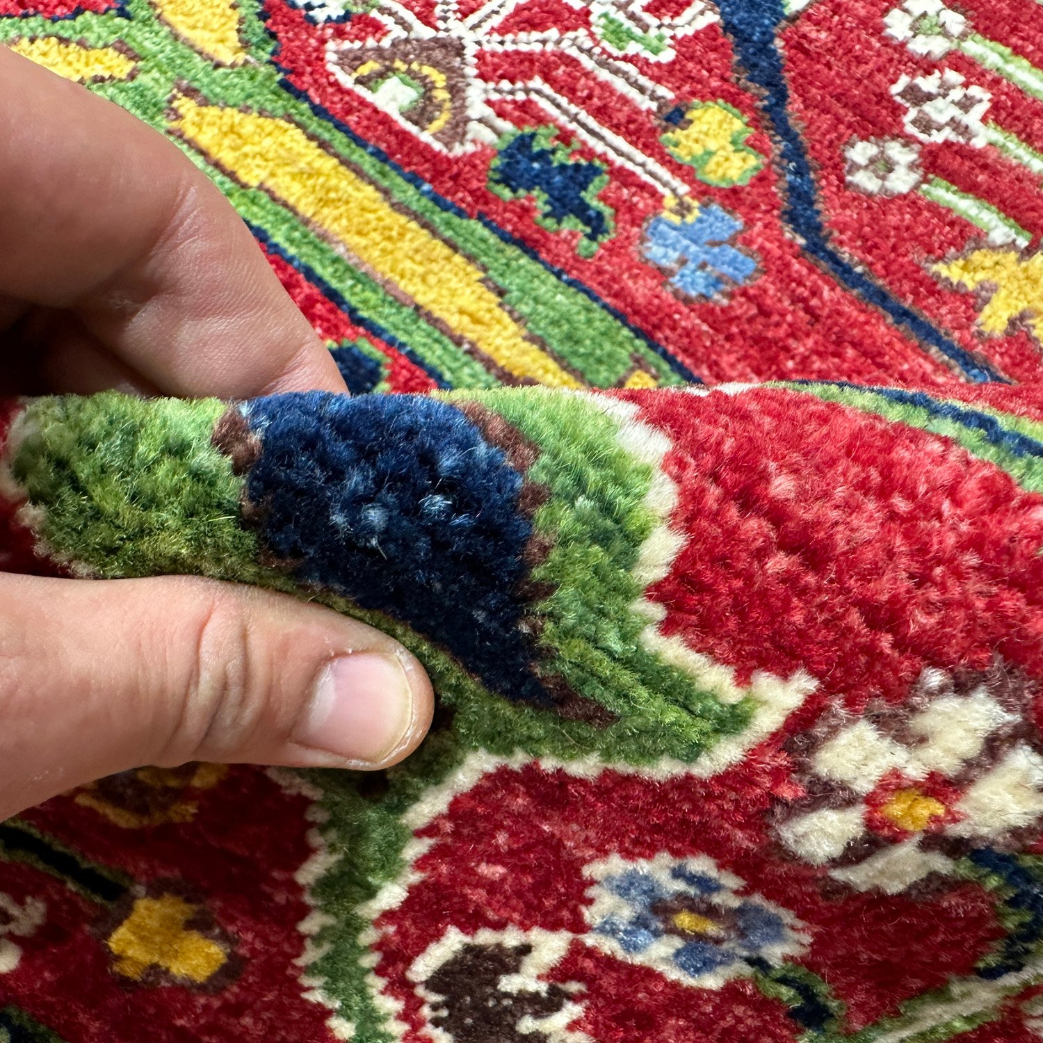 El Dokuma İran Bidjar Tasarım Yün Halı (280x360 cm) - Görsel 3