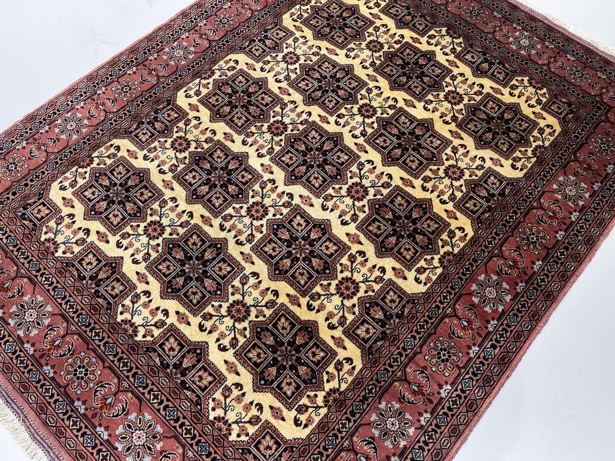 El Dokuma Afgan Bilicik İnce Dokuma Yün Halı (150x200 cm) - Görsel 7