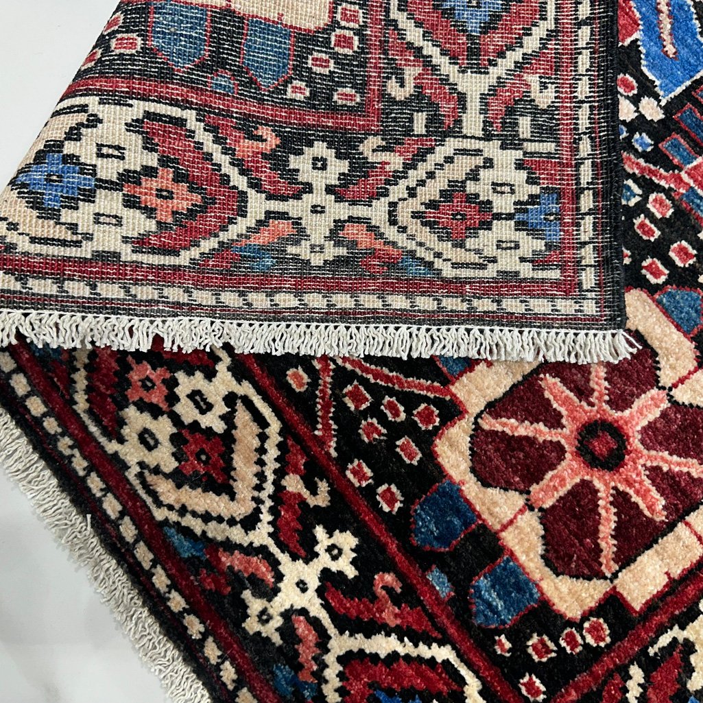El Dokuma Afgan Kabile Yün Halı (105x140 cm) - Görsel 5