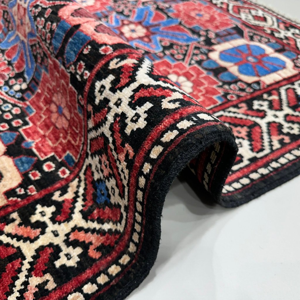 El Dokuma Afgan Kabile Yün Halı (105x140 cm) - Görsel 4