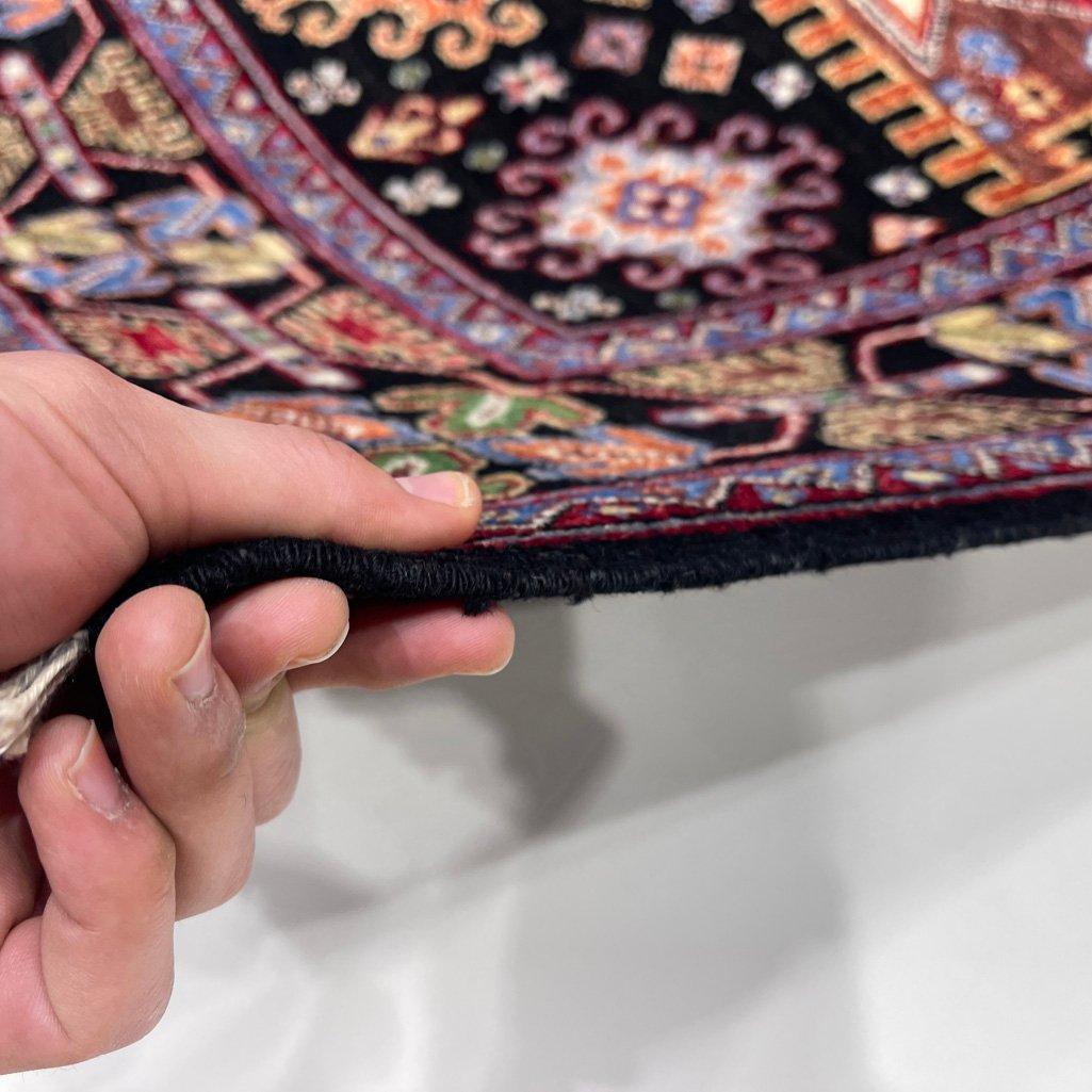 El Dokuma Afgan Veziri Kabile Yün Halı (185x275 cm) - Görsel 9