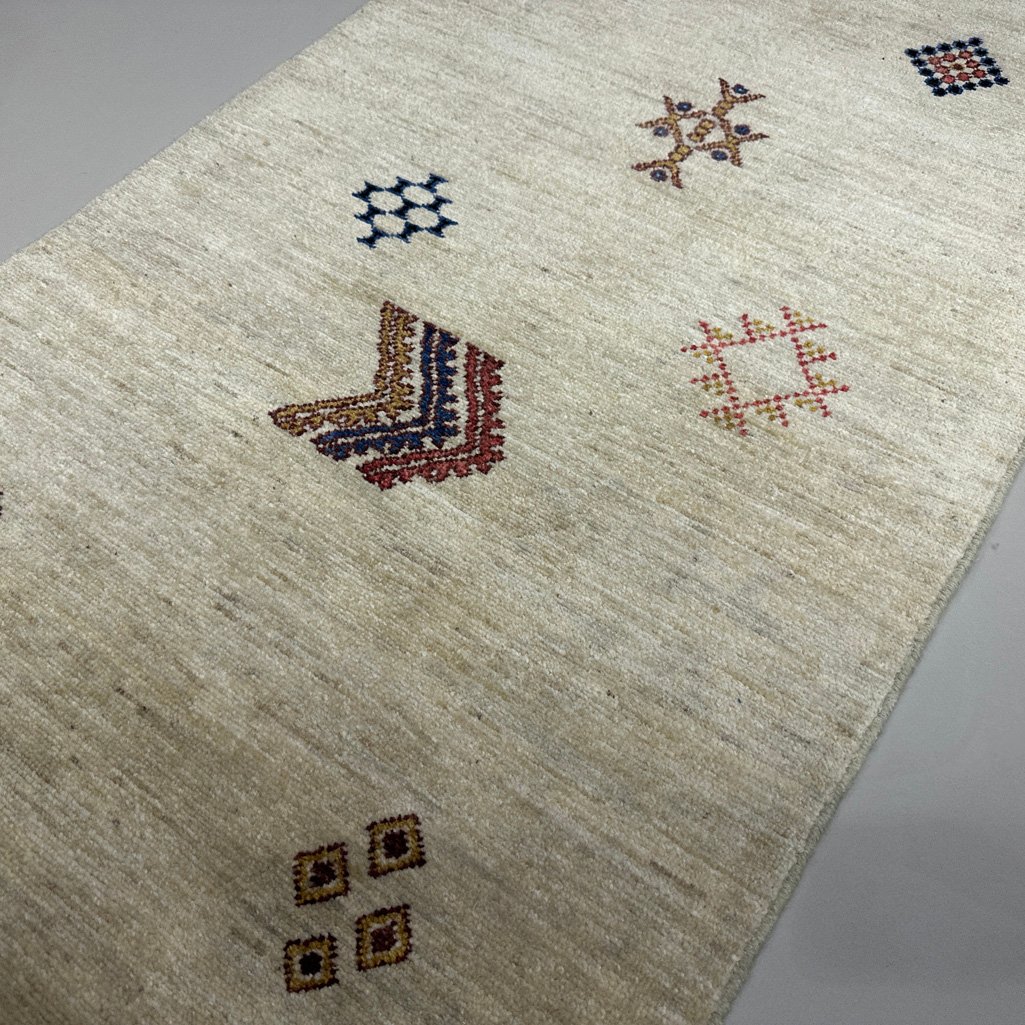 El Dokuma Modern Uzun Yün Yolluk Halı (80x385 cm) - Görsel 6