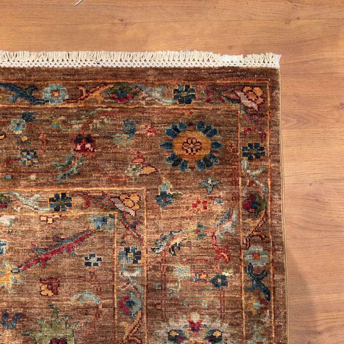El Dokuma Afgan Sultani Yün Halı (125x190 cm) - Görsel 4