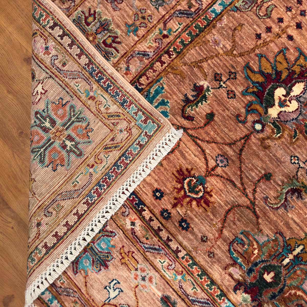 El Dokuma Afgan Sultani Yün Halı (175x250 cm) - Görsel 5