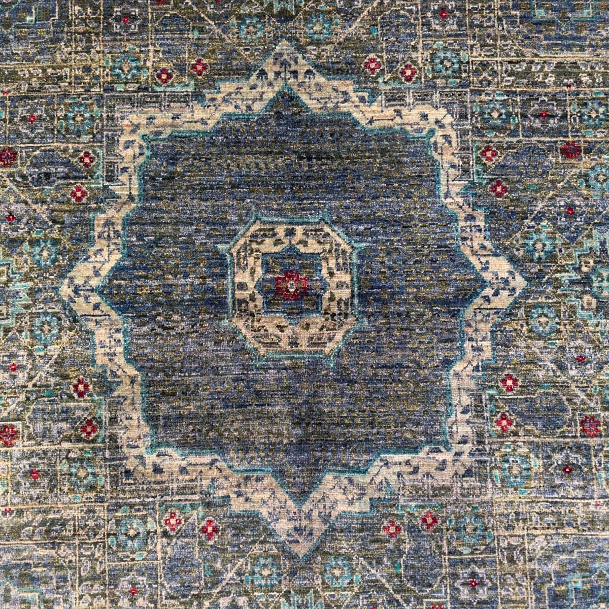 El Dokuma İnce Memlük Yün Halı (180x260 cm) - Görsel 4