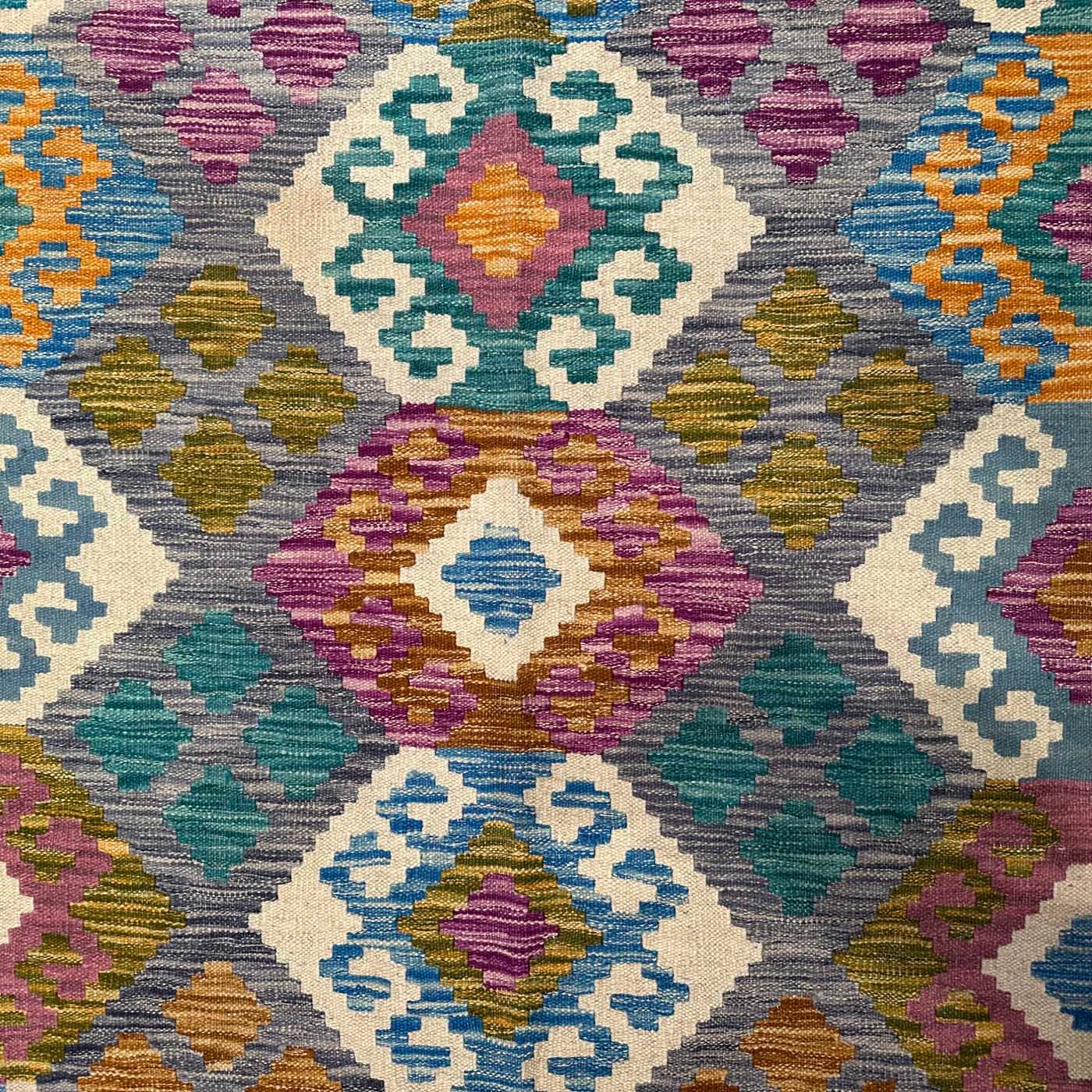 El Dokuma Anadolu Desenli Yün Kilim (210x300 cm) - Görsel 3
