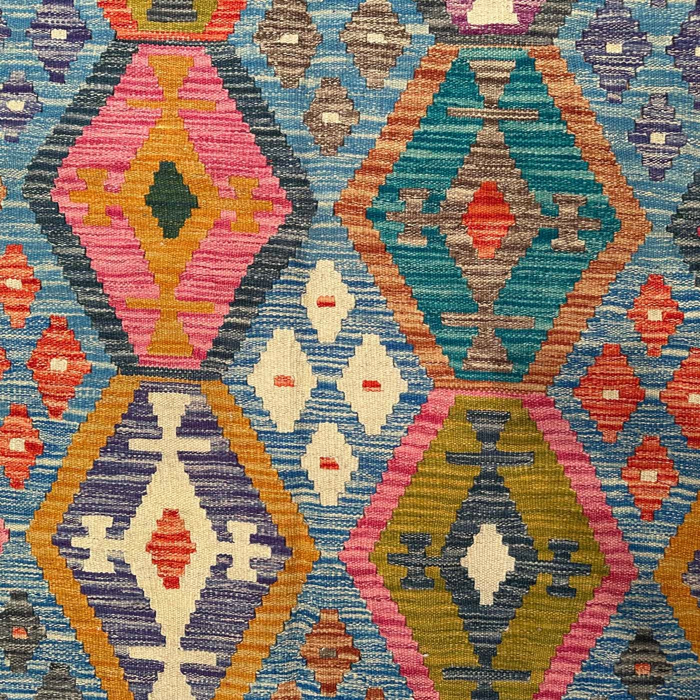 El Dokuma Anadolu Desenli Yün Kilim (200x300 cm) - Görsel 3