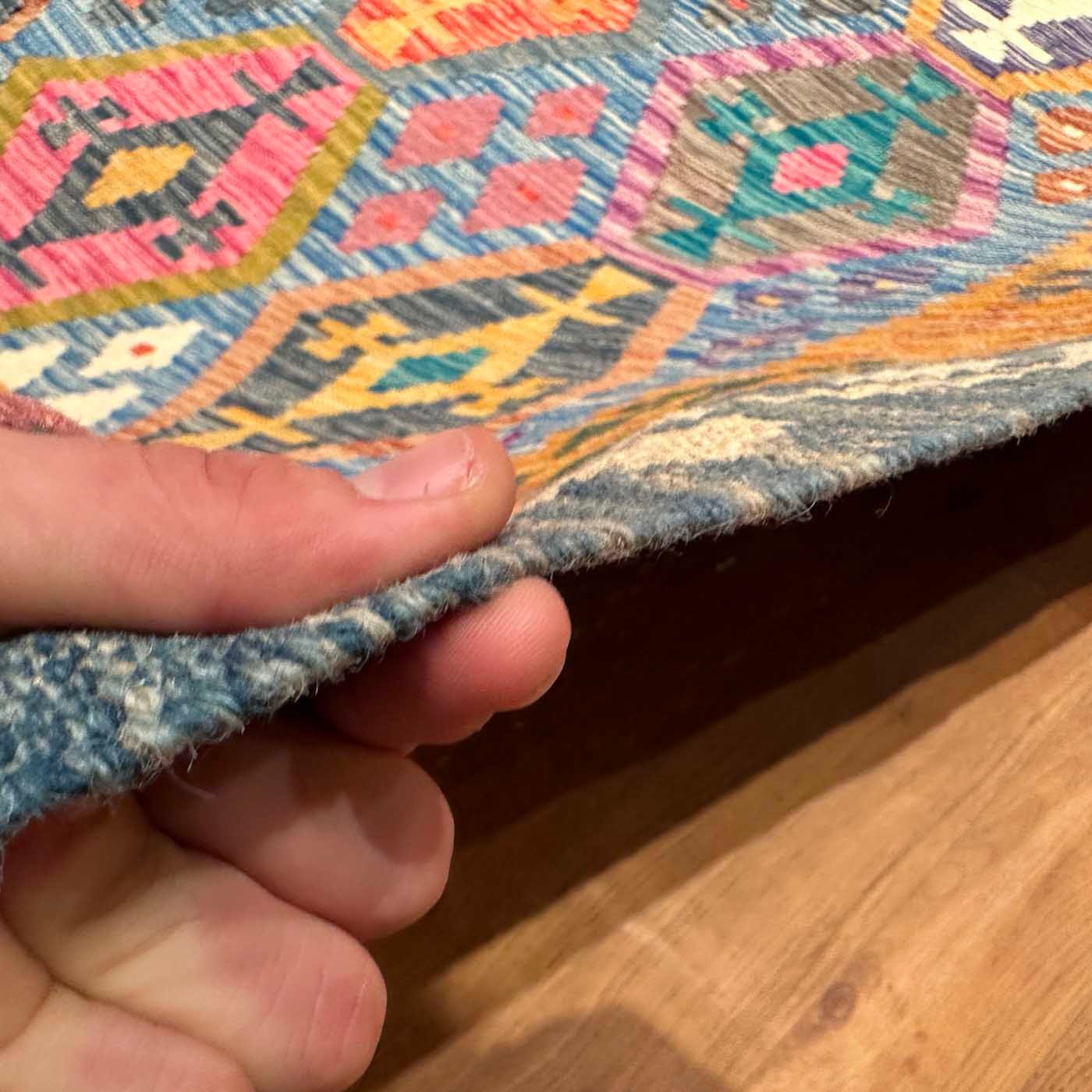 El Dokuma Anadolu Desenli Yün Kilim (200x300 cm) - Görsel 9