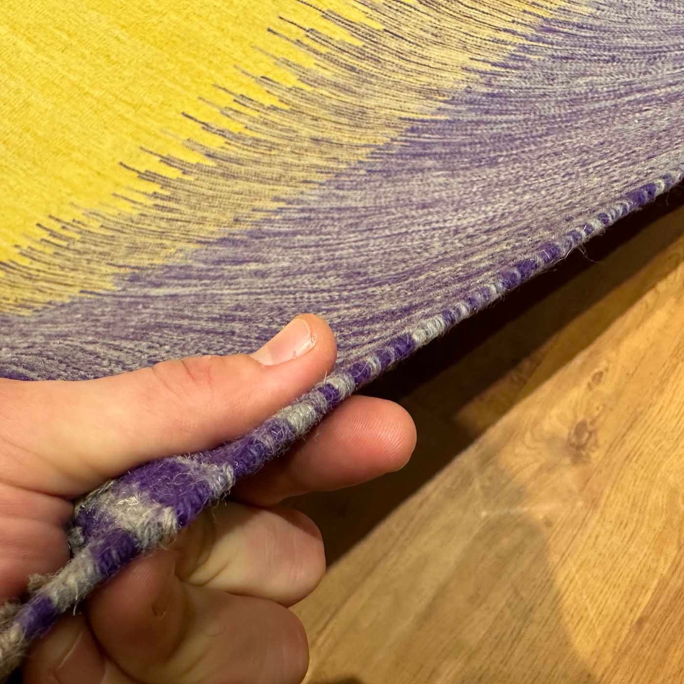 El Dokuma Modern Yün Kilim (200x300 cm) - Görsel 9