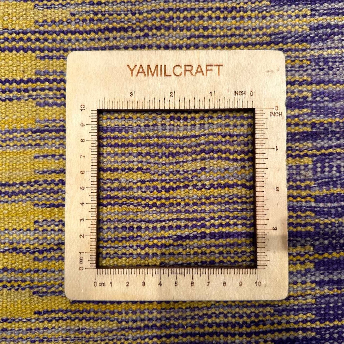 El Dokuma Modern Yün Kilim (200x300 cm) - Görsel 5