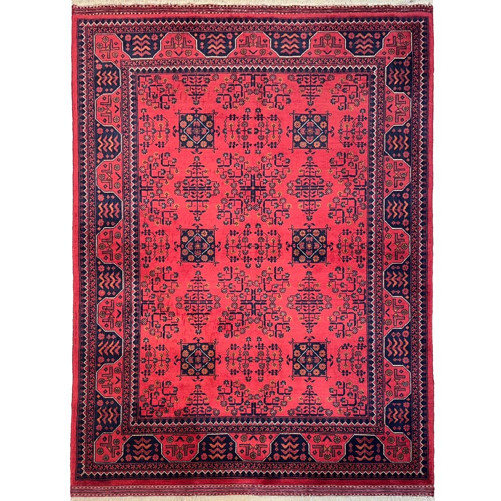 El Dokuma Afgan Khal Mohammadi Yün Halı (155x200 cm)