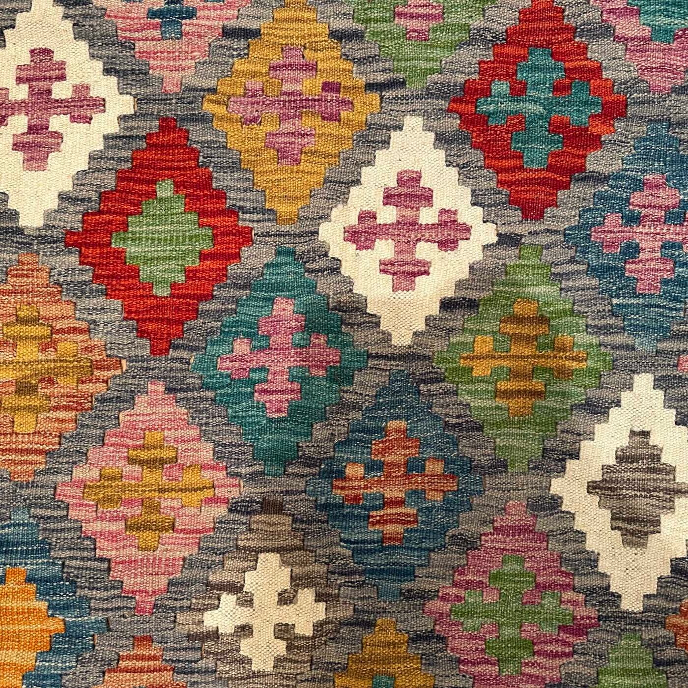El Dokuma Anadolu Desenli Yün Kilim (170x235 cm) - Görsel 2