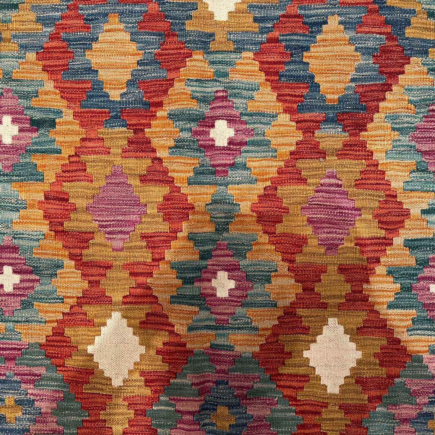 El Dokuma Anadolu Desenli Yün Kilim (175x235 cm) - Görsel 2