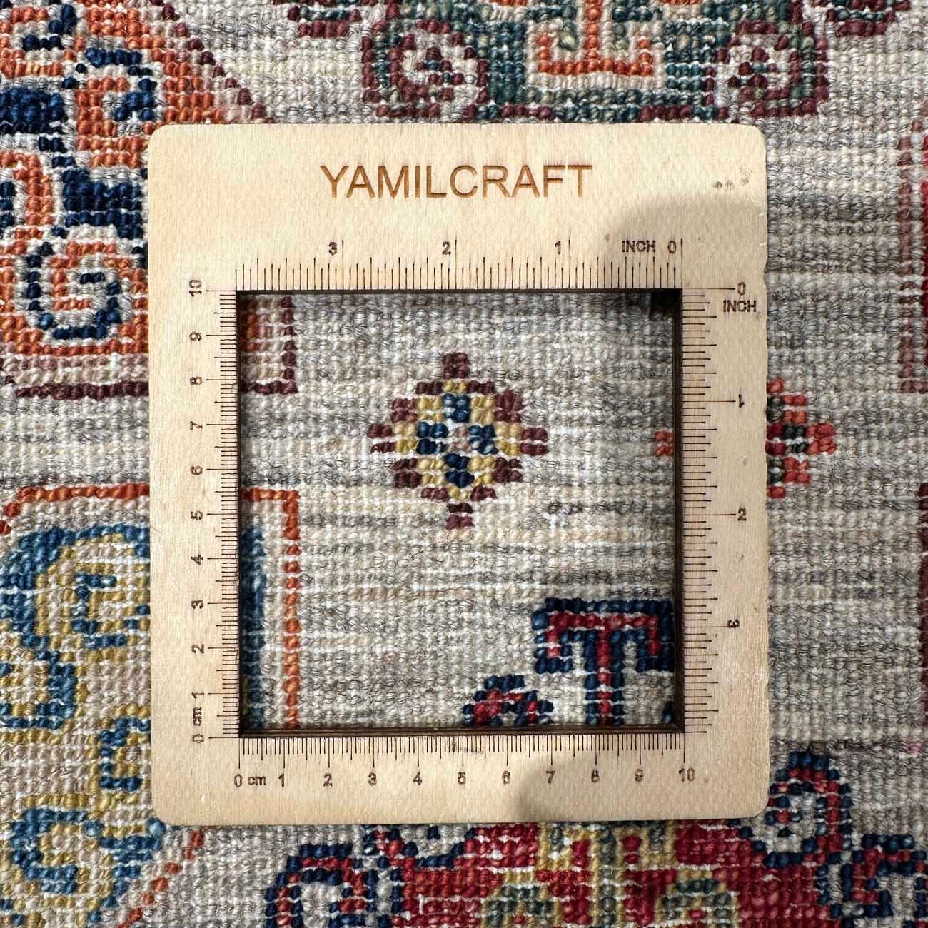 El Dokuma Kaşkai İran Yün Yolluk Halı (60x90 cm) - Görsel 5