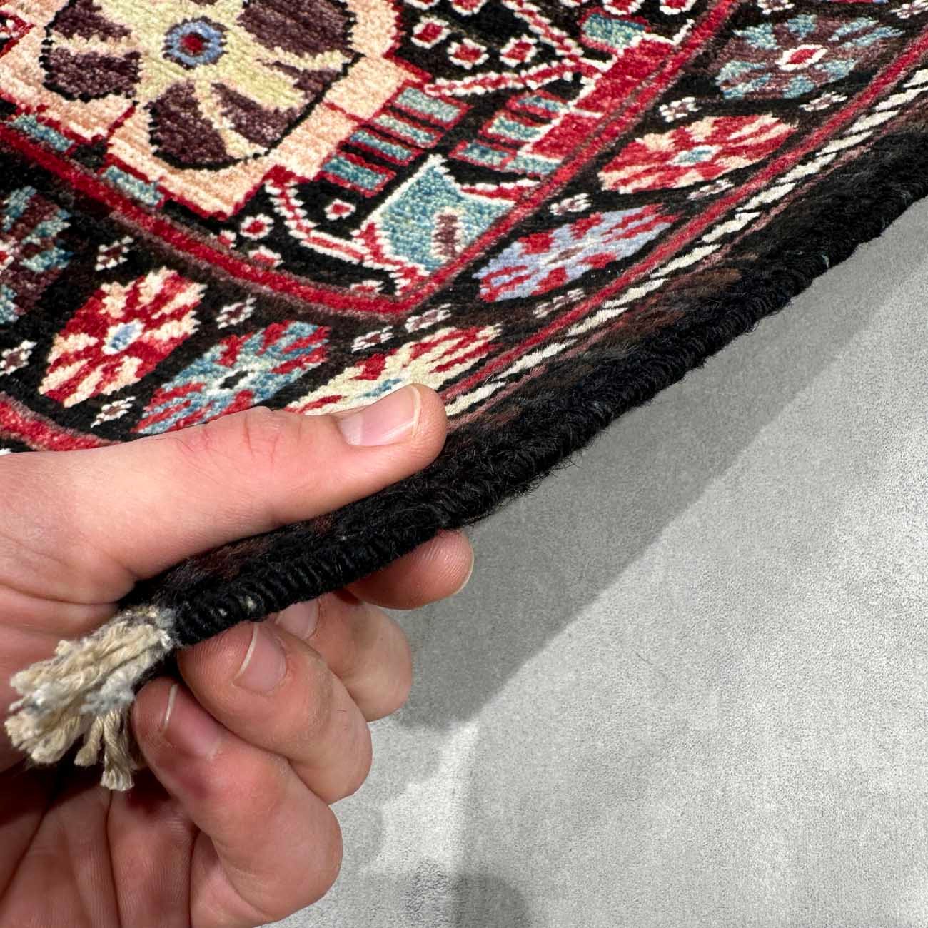 El Dokuma Afgan Kabile Yün Mini Halı (65x85 cm) - Görsel 8