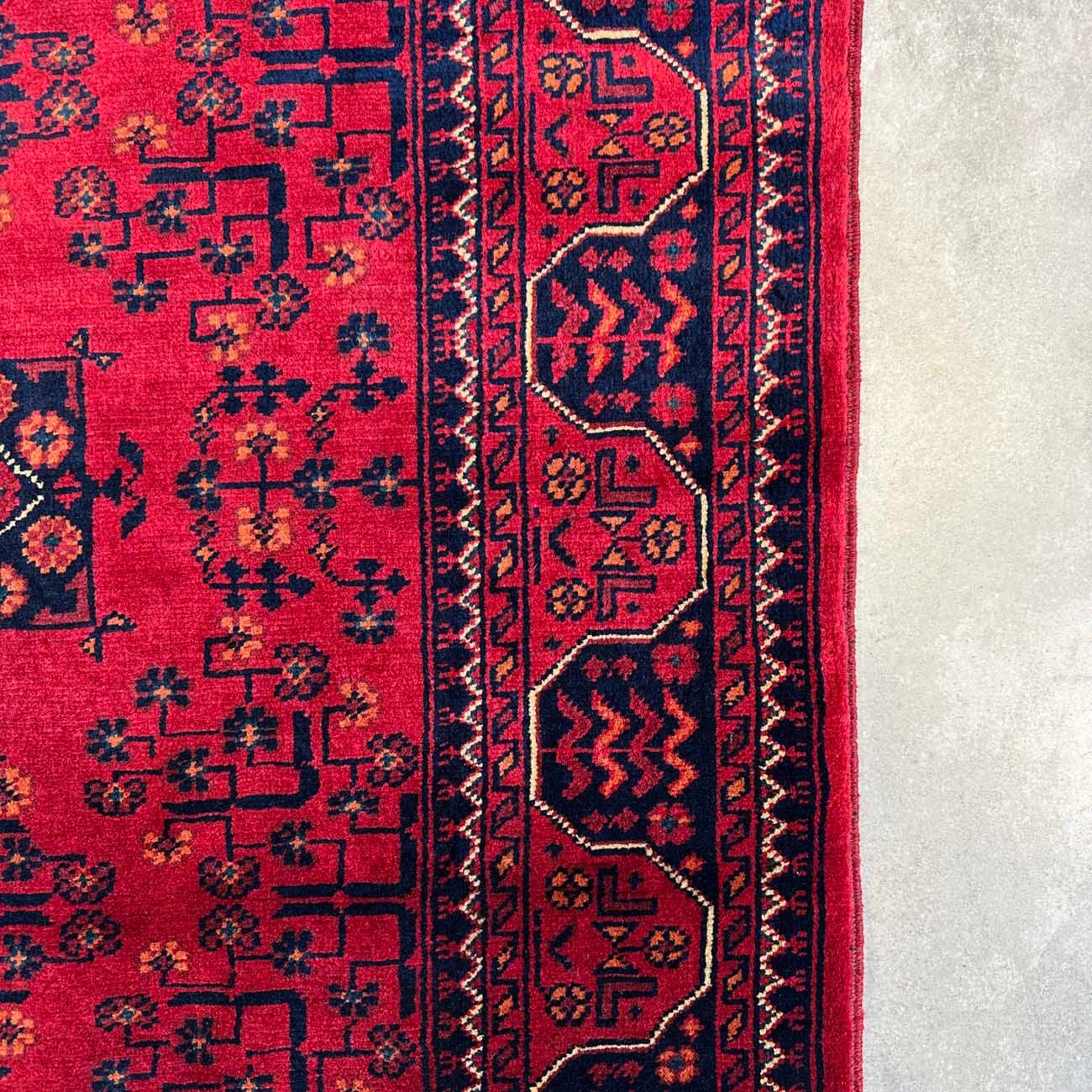 El Dokuma Afgan Khal Muhammadi Yün Yolluk Halı (85x360 cm) - Görsel 8