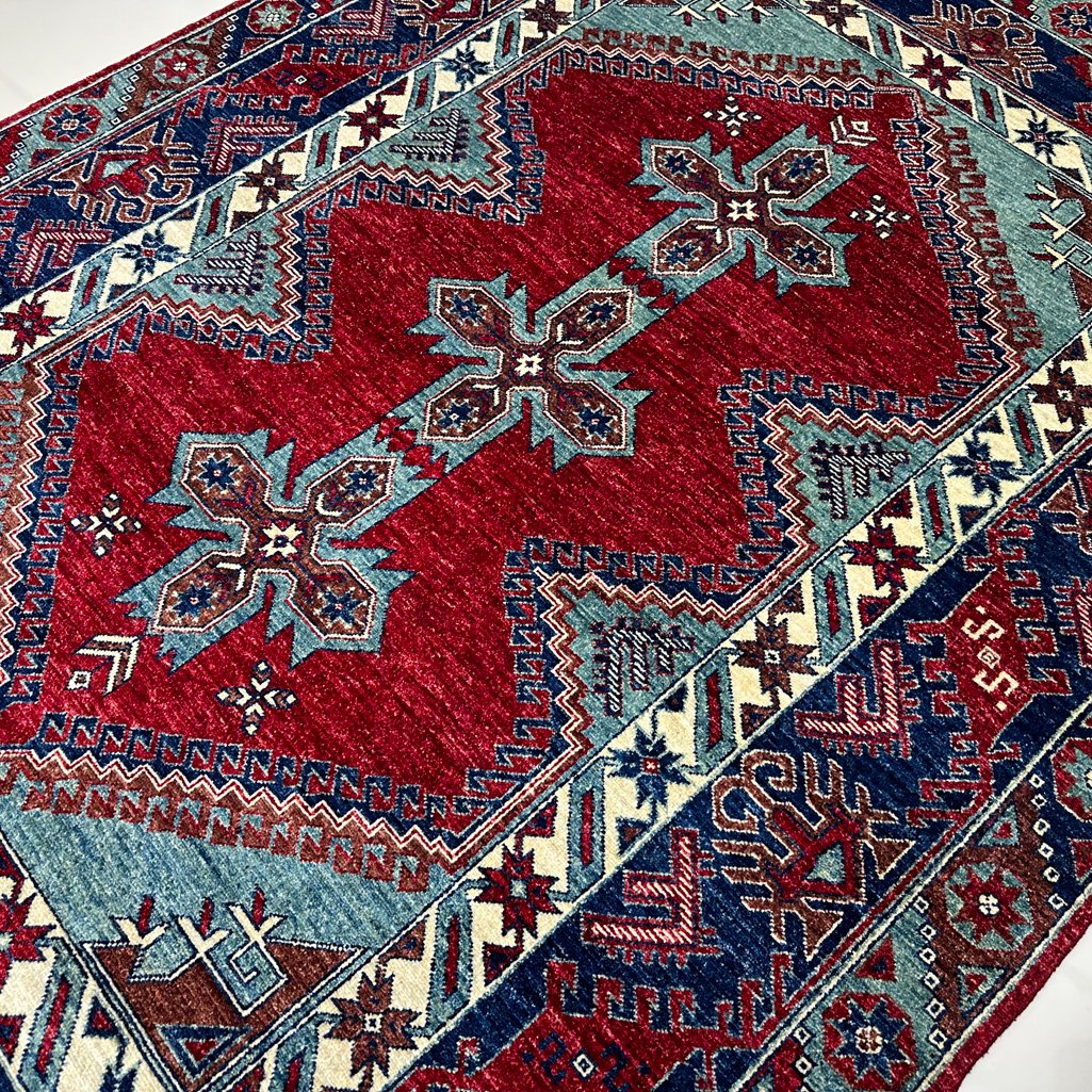 El Dokuma Döşemealtı Antalya Yöresel Yün Halı (170x230 cm) - Görsel 3